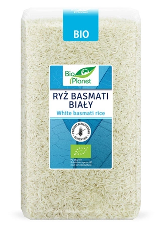 Gluténmentes fehér basmati rizs BIO 1 kg